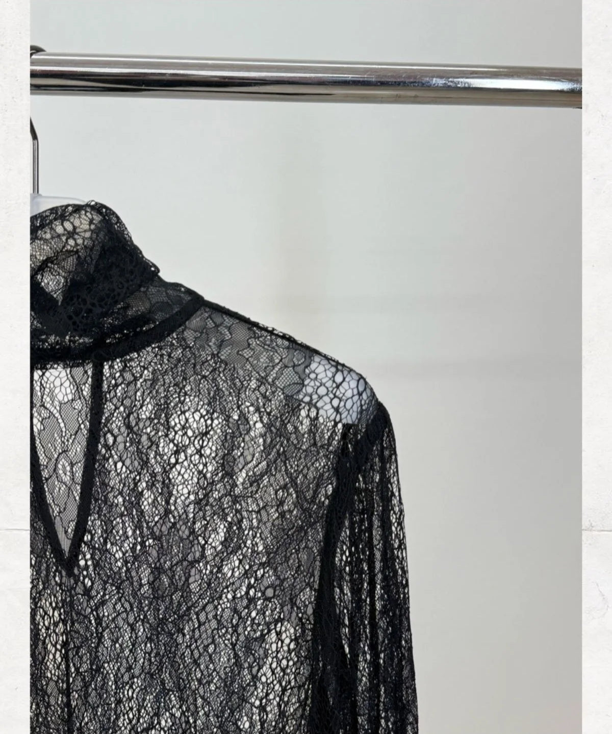 Lycra Lace Detailed Blouse - Studio183