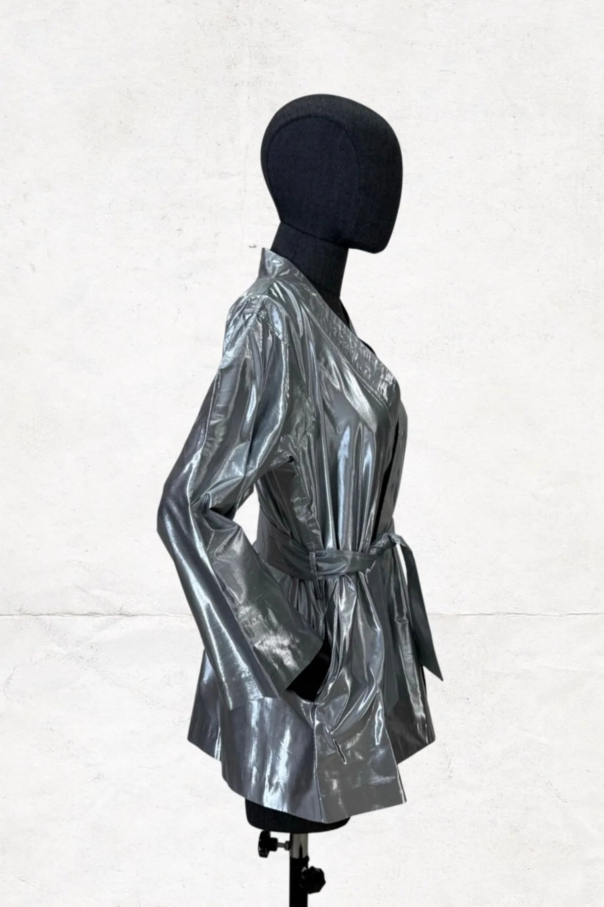 Metallic Silk Kimono