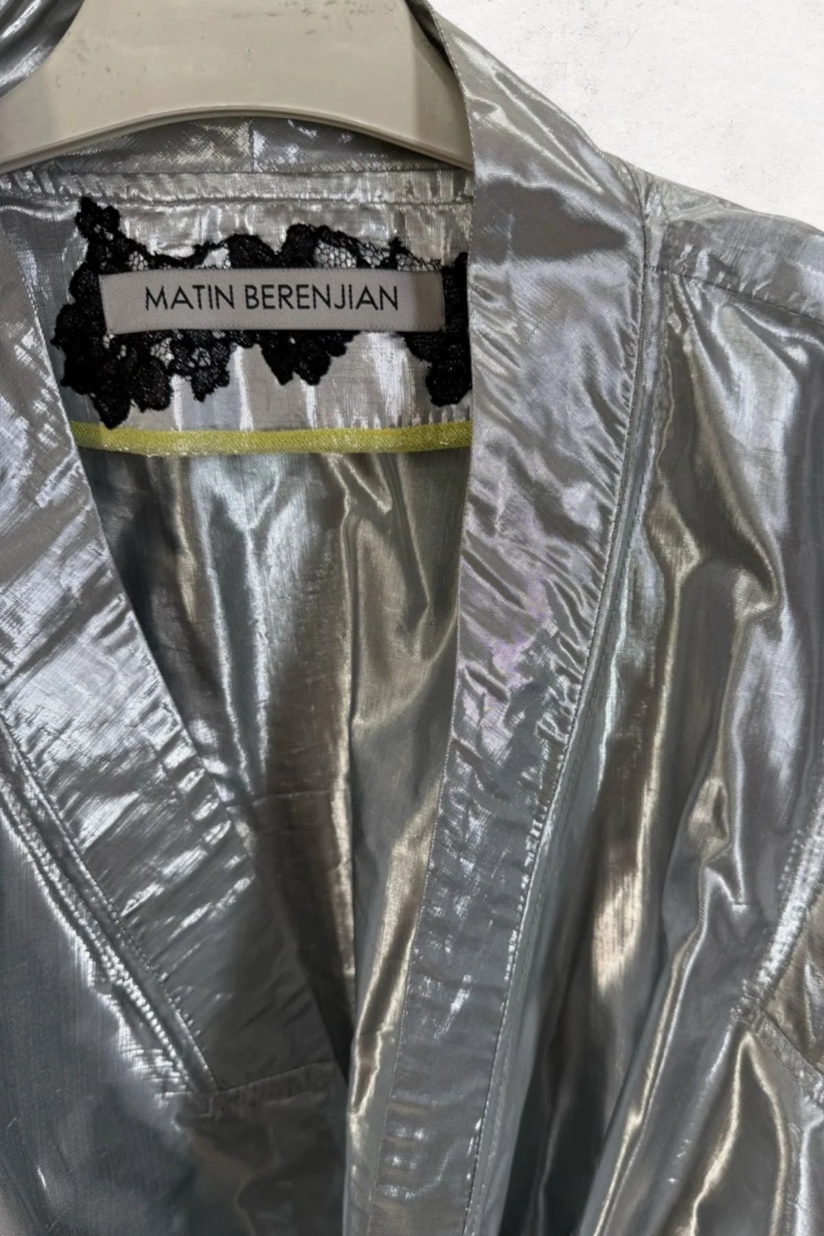 Metallic Silk Kimono