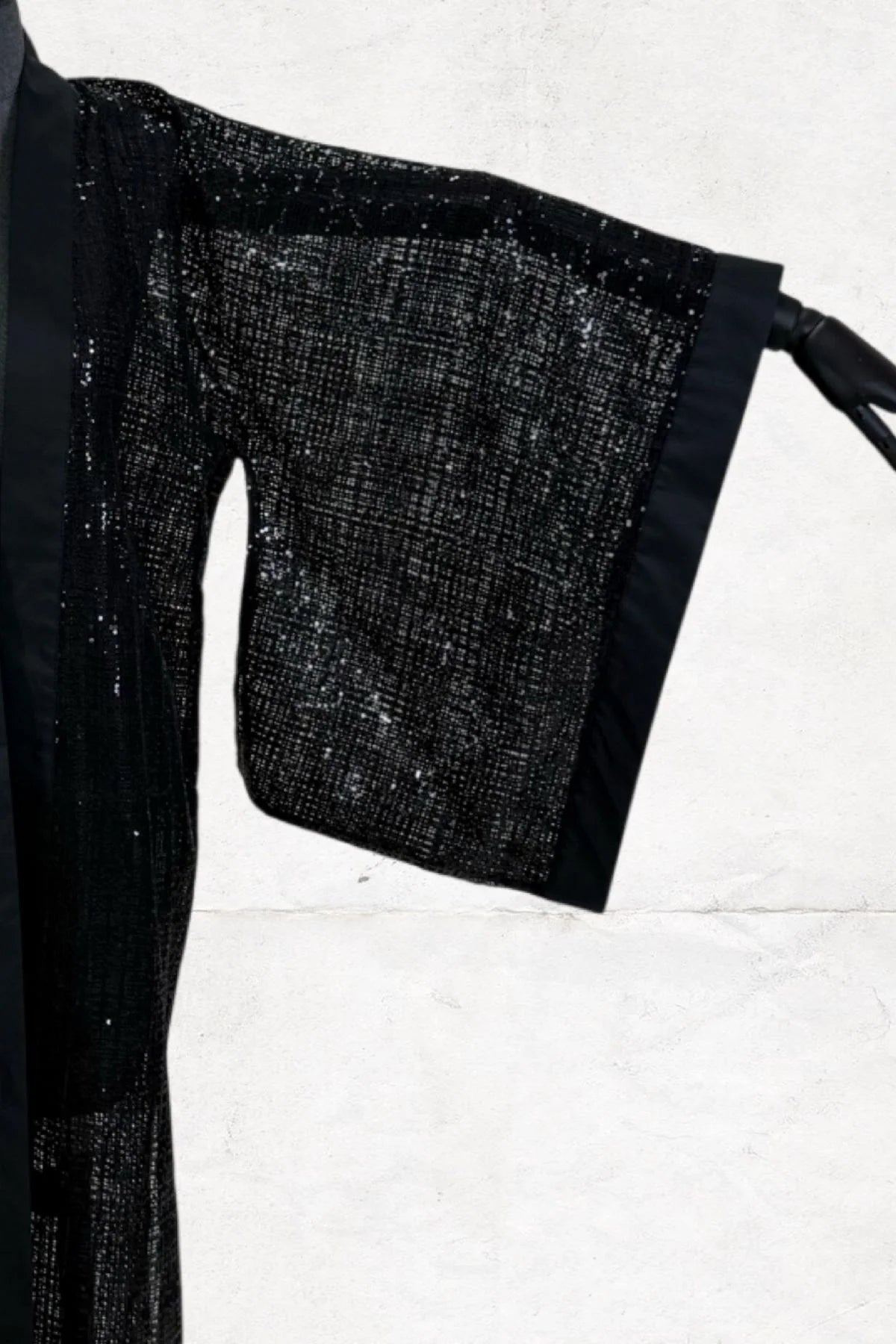 Taffeta Detailed Sequin Kimono - Studio183