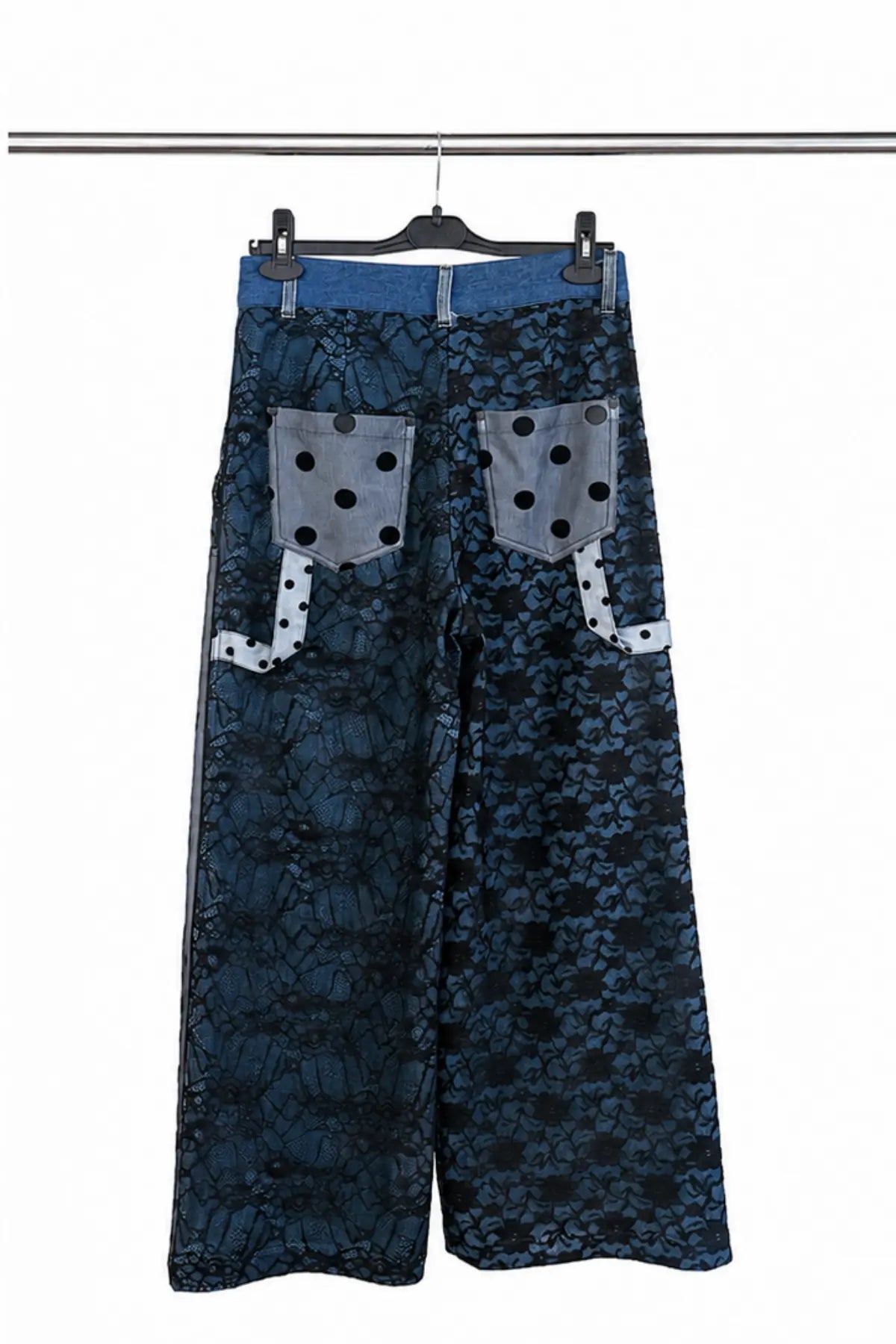 Tulle Coated Pants Made Using Old Jean Pants - Studio183
