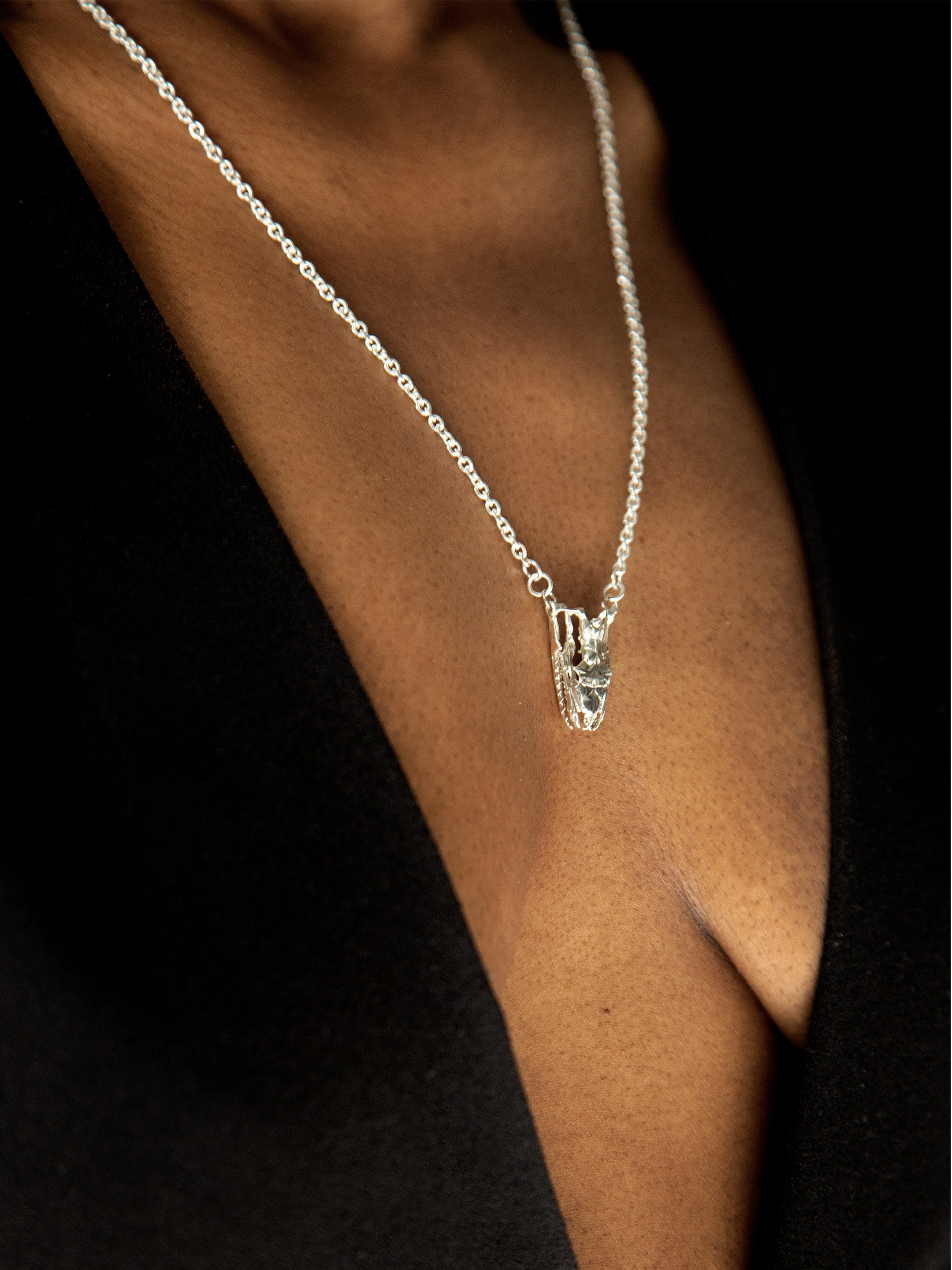 Snake Head Necklace I