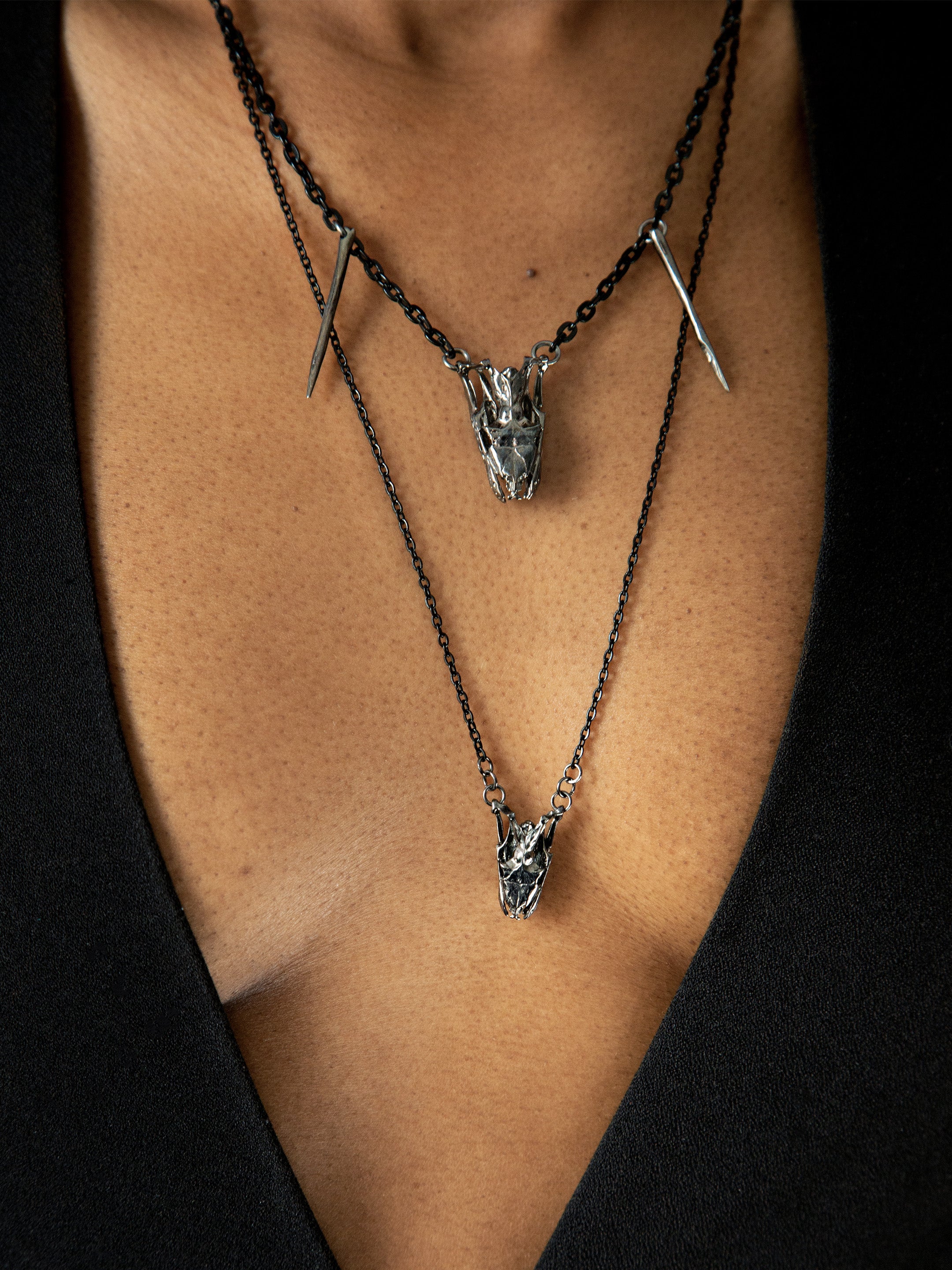 Snake Head Necklace III