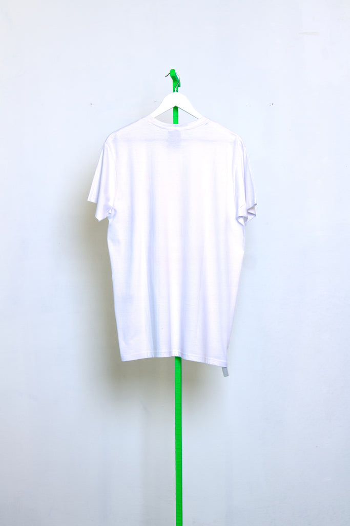 FORM OF INTEREST HAPPY SHIRT WHITE/NEON ORANGE