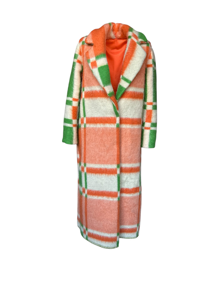 Orange Tartan HUG ME Info