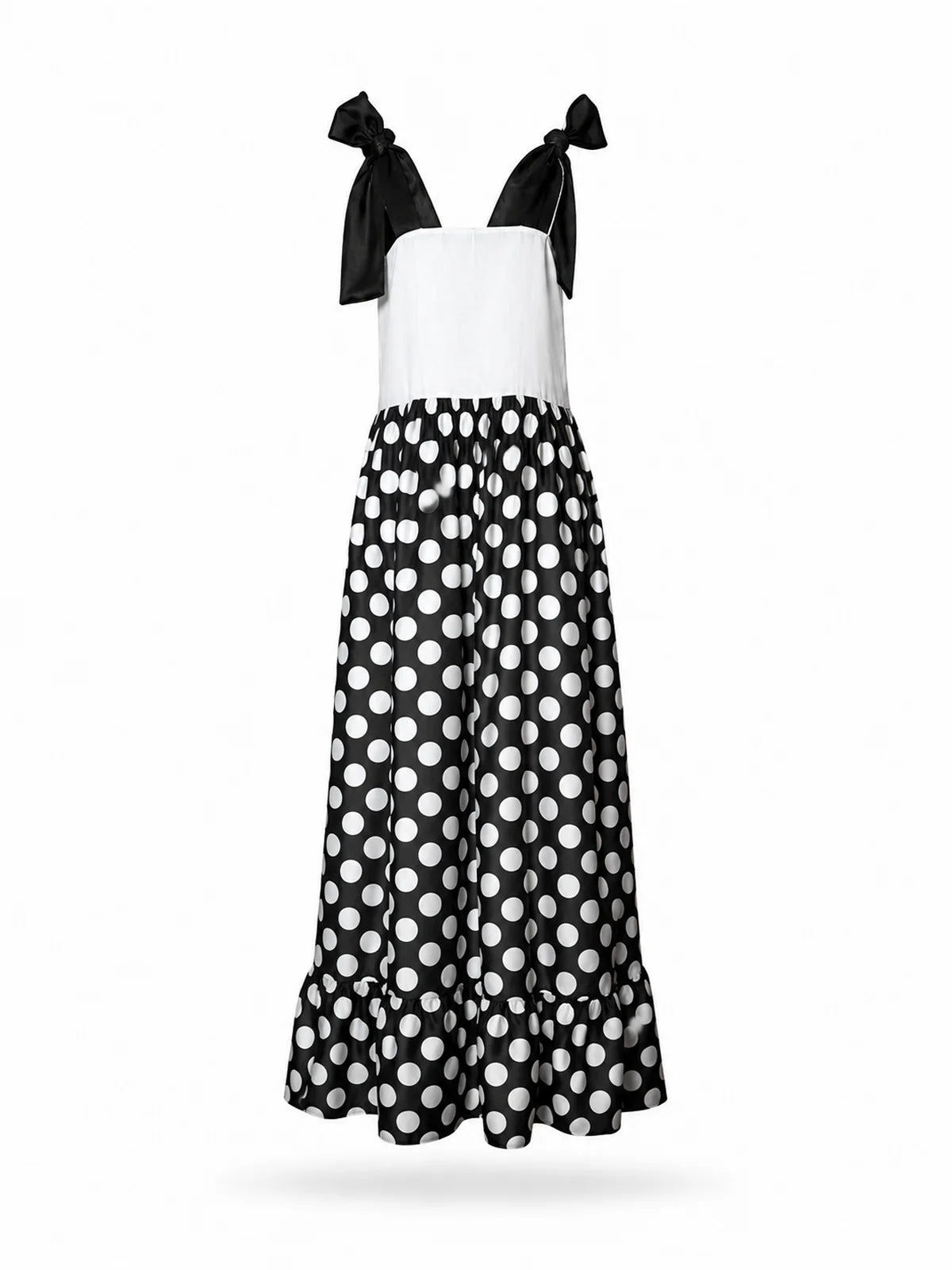 Polka Dot Silk Batist Dress - Studio183