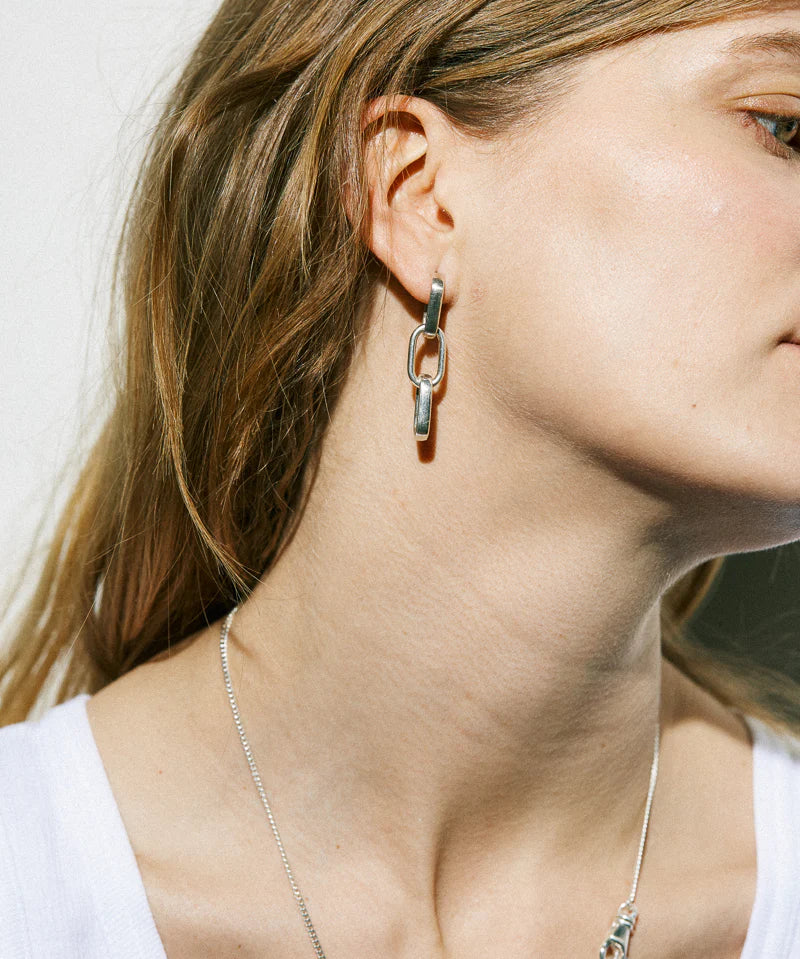 2in1 Bold Chain Earrings - Studio183
