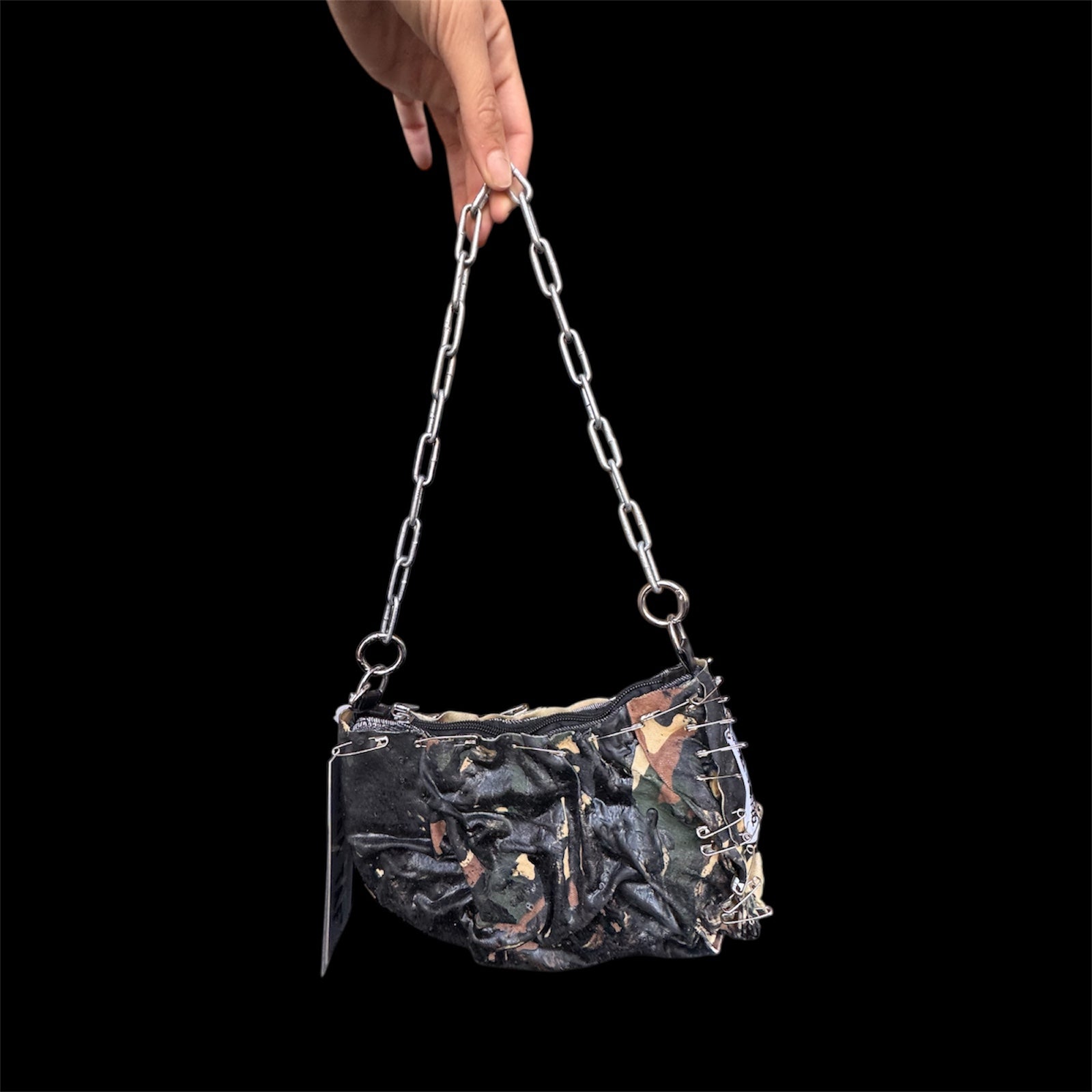 Camouflage with Black Drips - Studio183