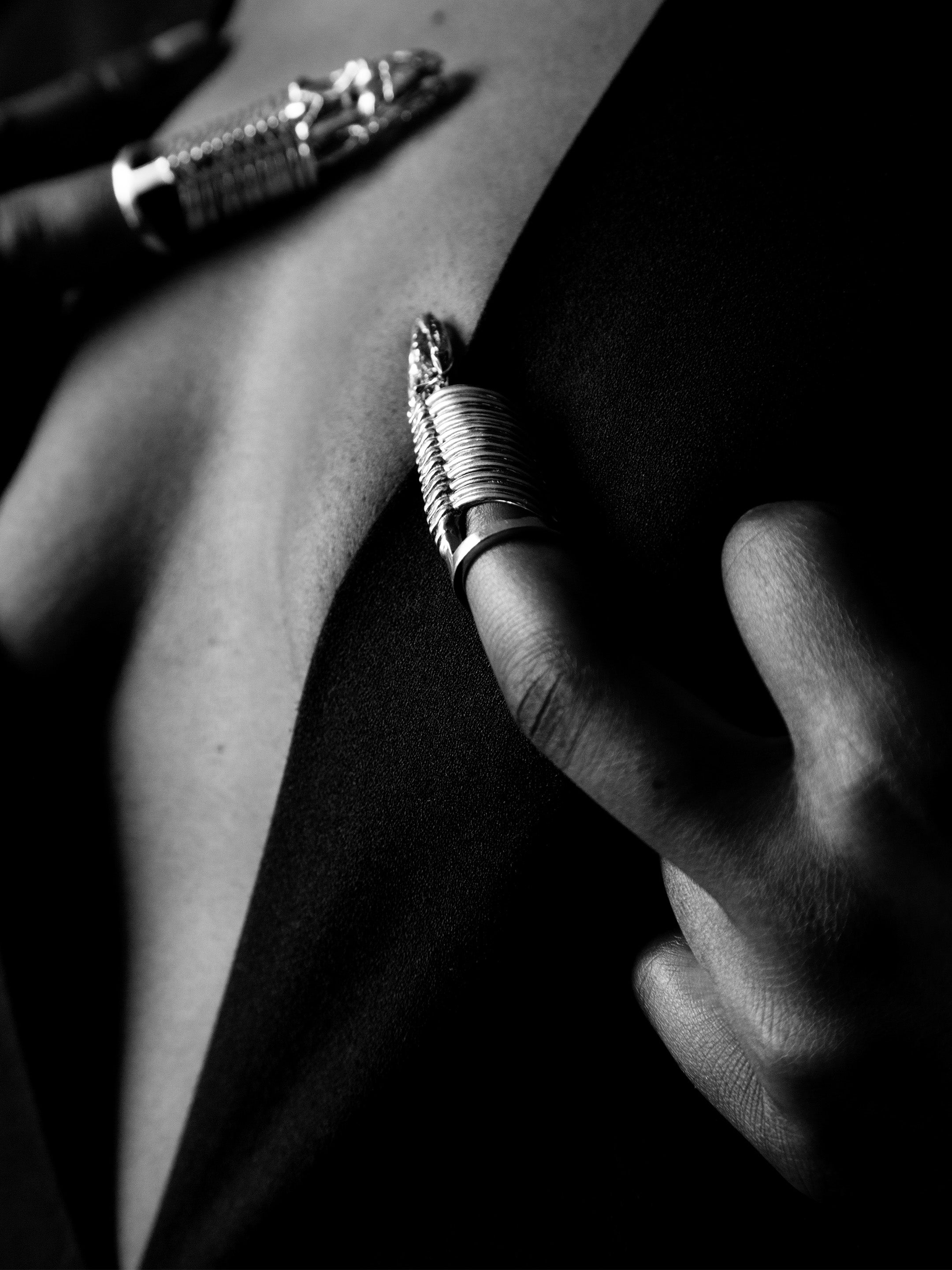 Snake Nail Ring [ Smallhead ]