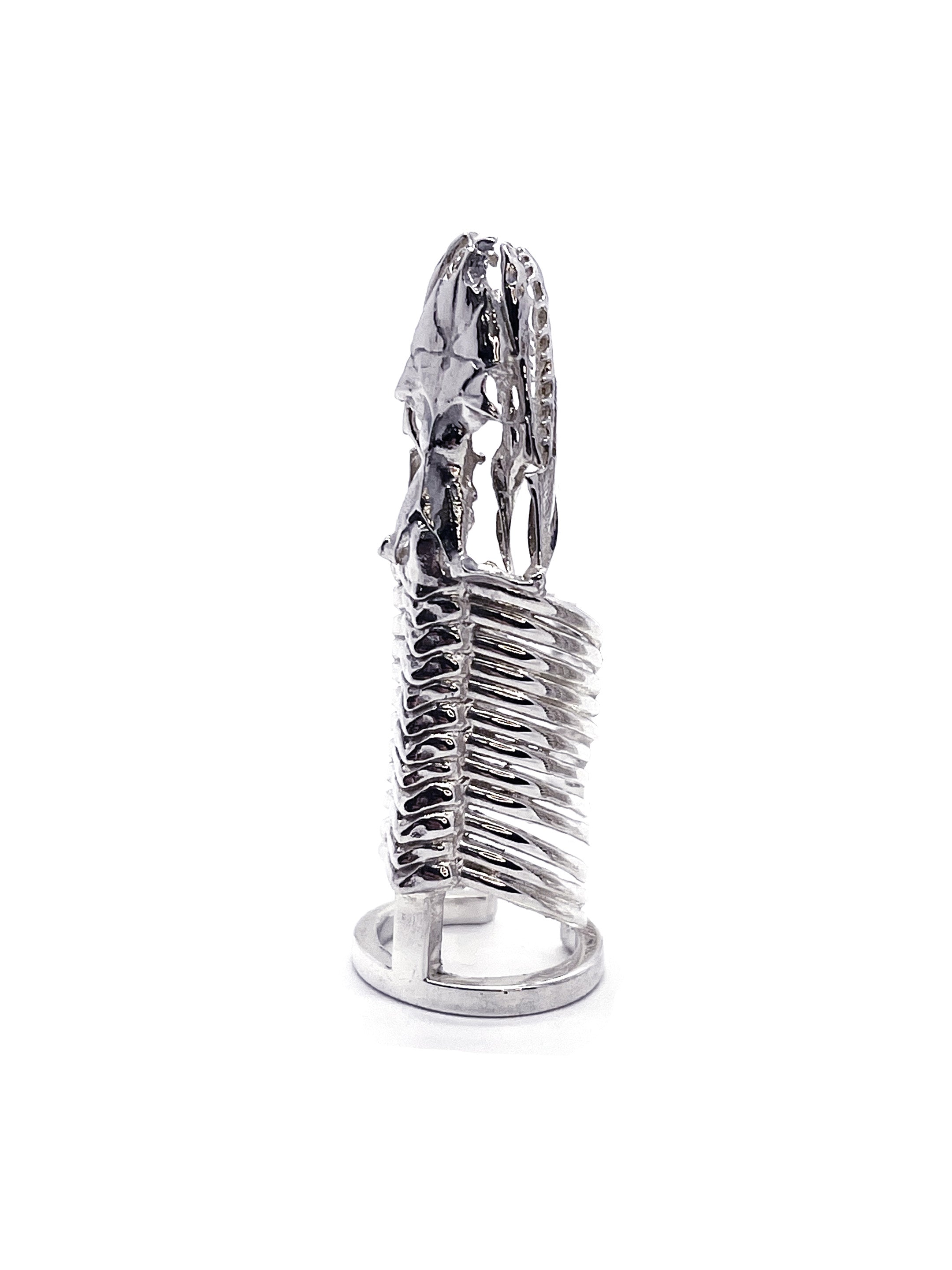 Snake Nail Ring [ Big head]