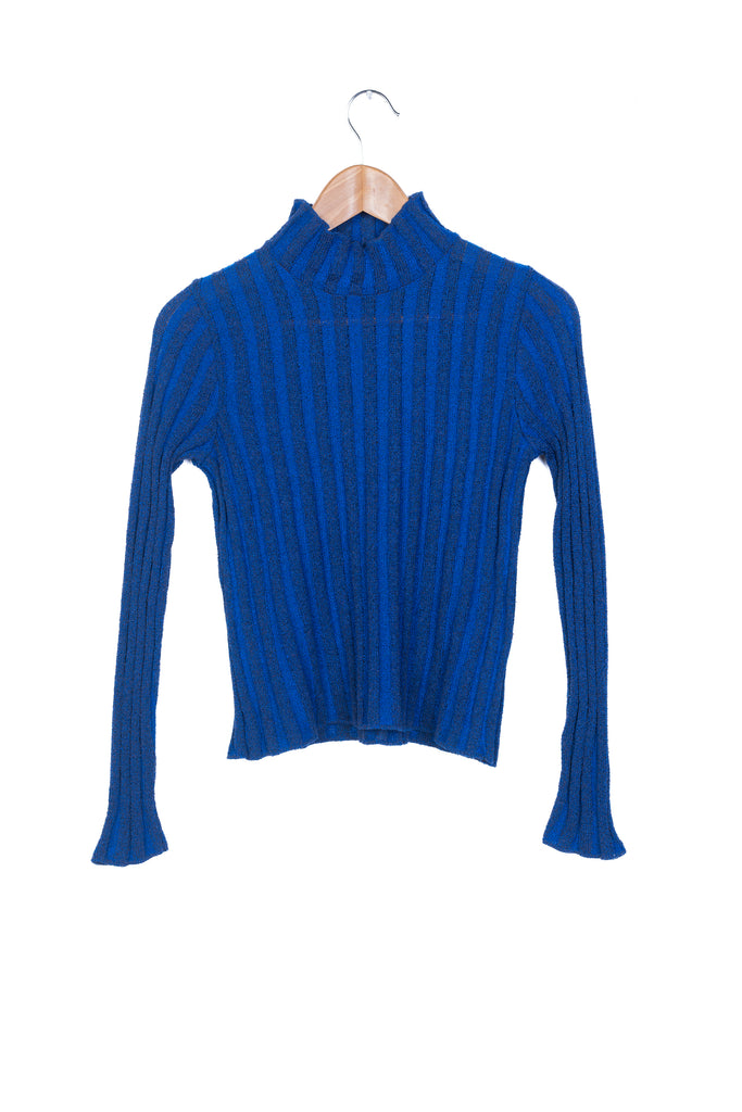 Rib Turtleneck Sweater