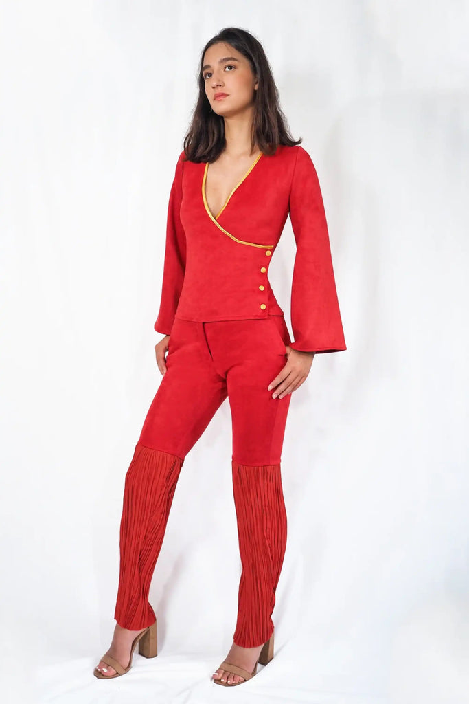 CIPANGO PARIS PANT AIKO RED