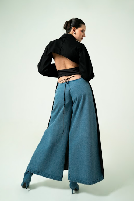 L´janh denim trousers