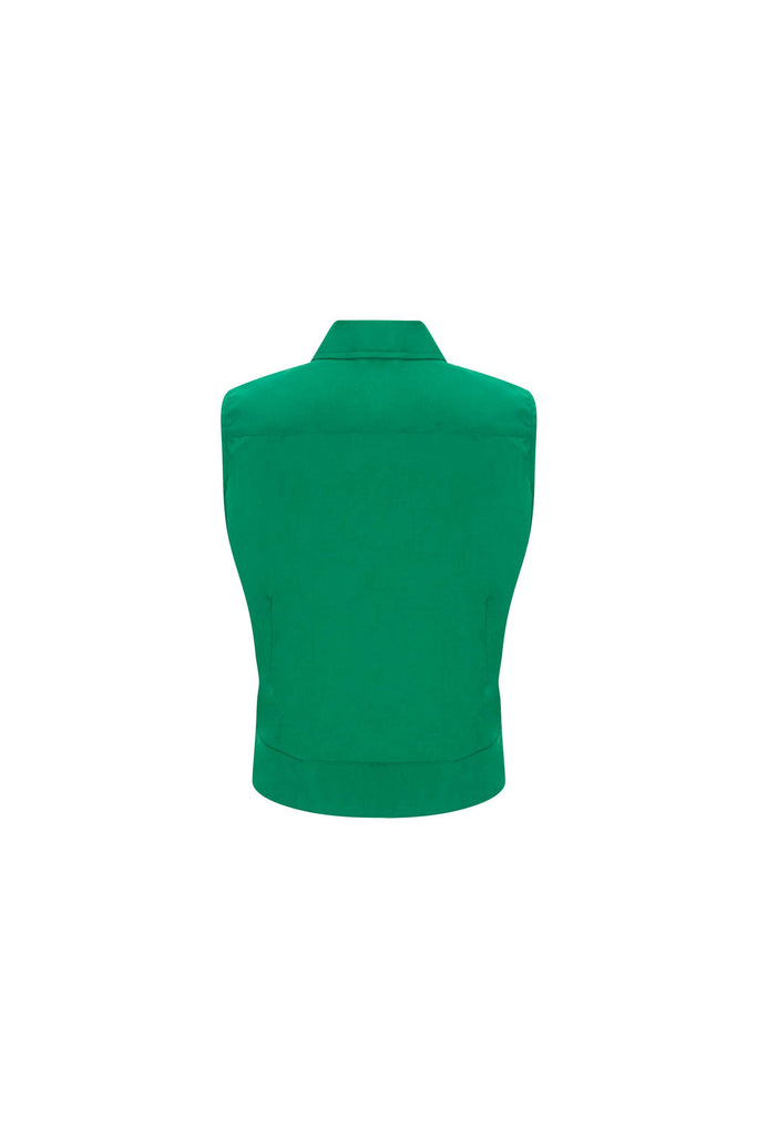 Sleeveless Shirt (Green)