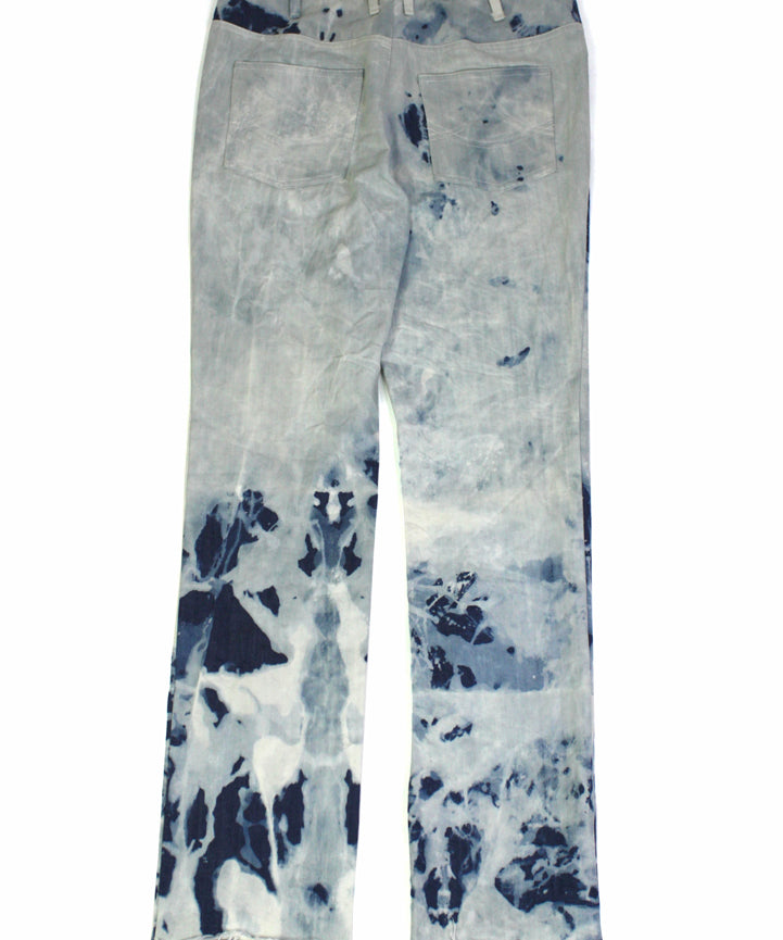 Speckled Acid Straight Fit Denim Jeans - Studio183