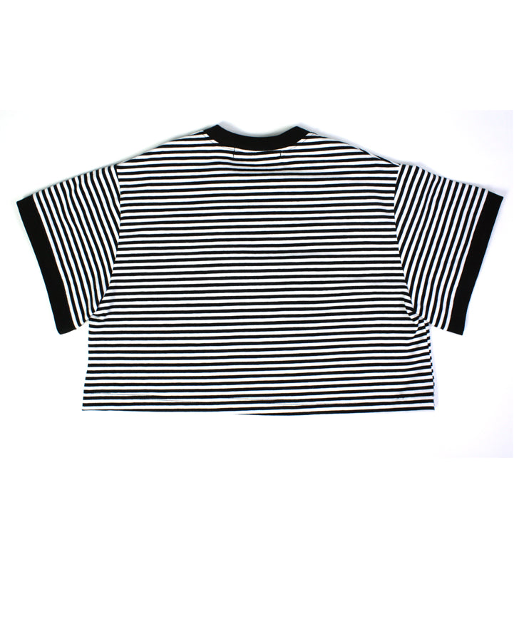 Striped Venice Crop T-Shirt - Studio183