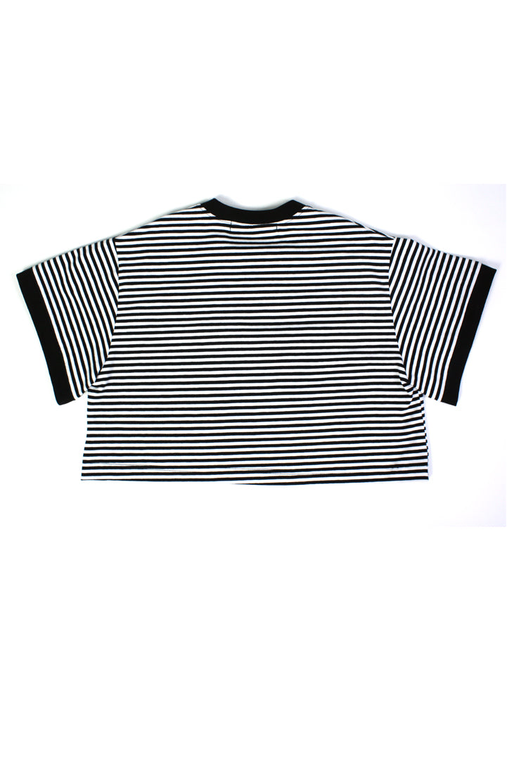 Striped Venice Crop T-Shirt - Studio183