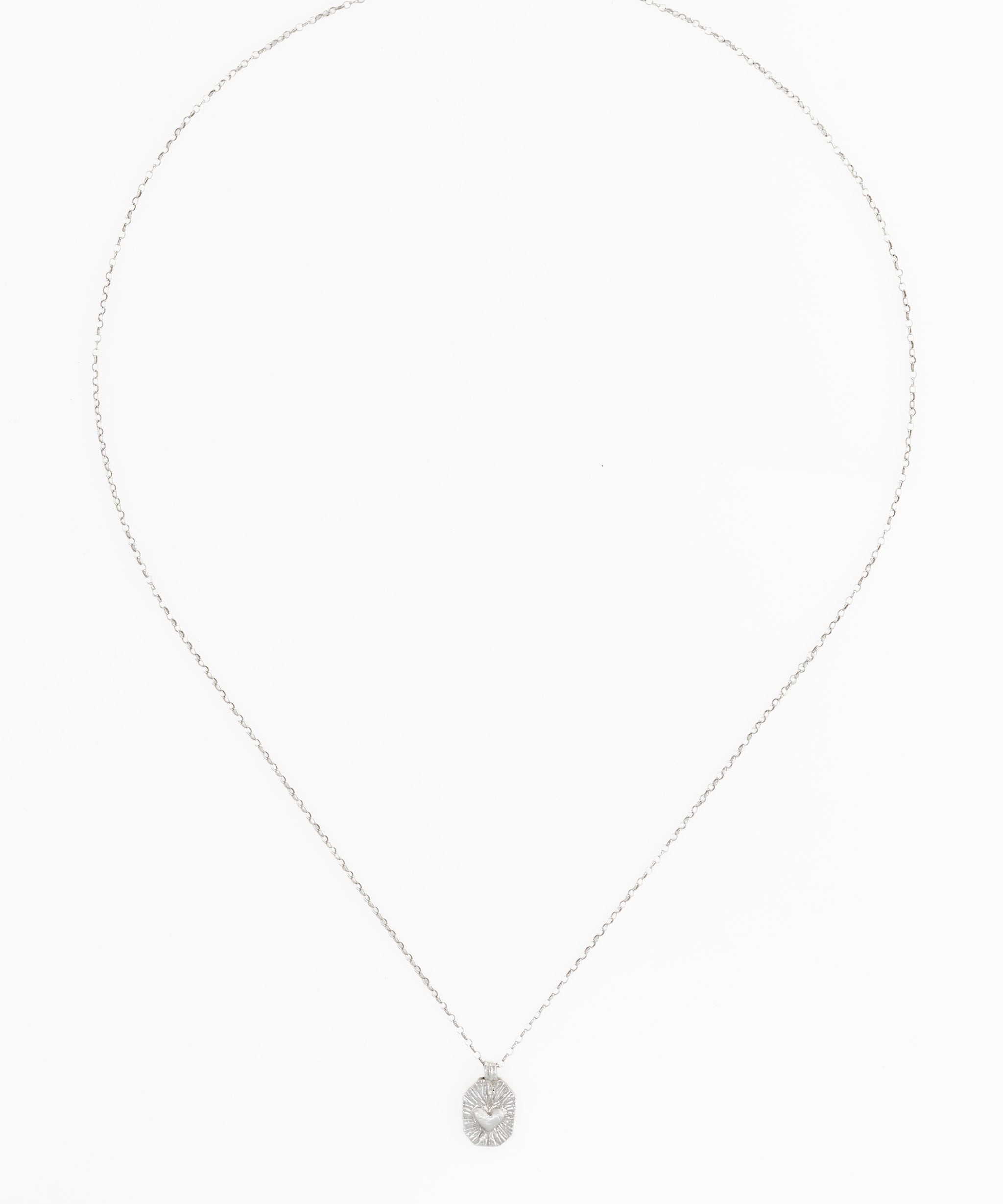 Handcarved Heart Necklace - Studio183