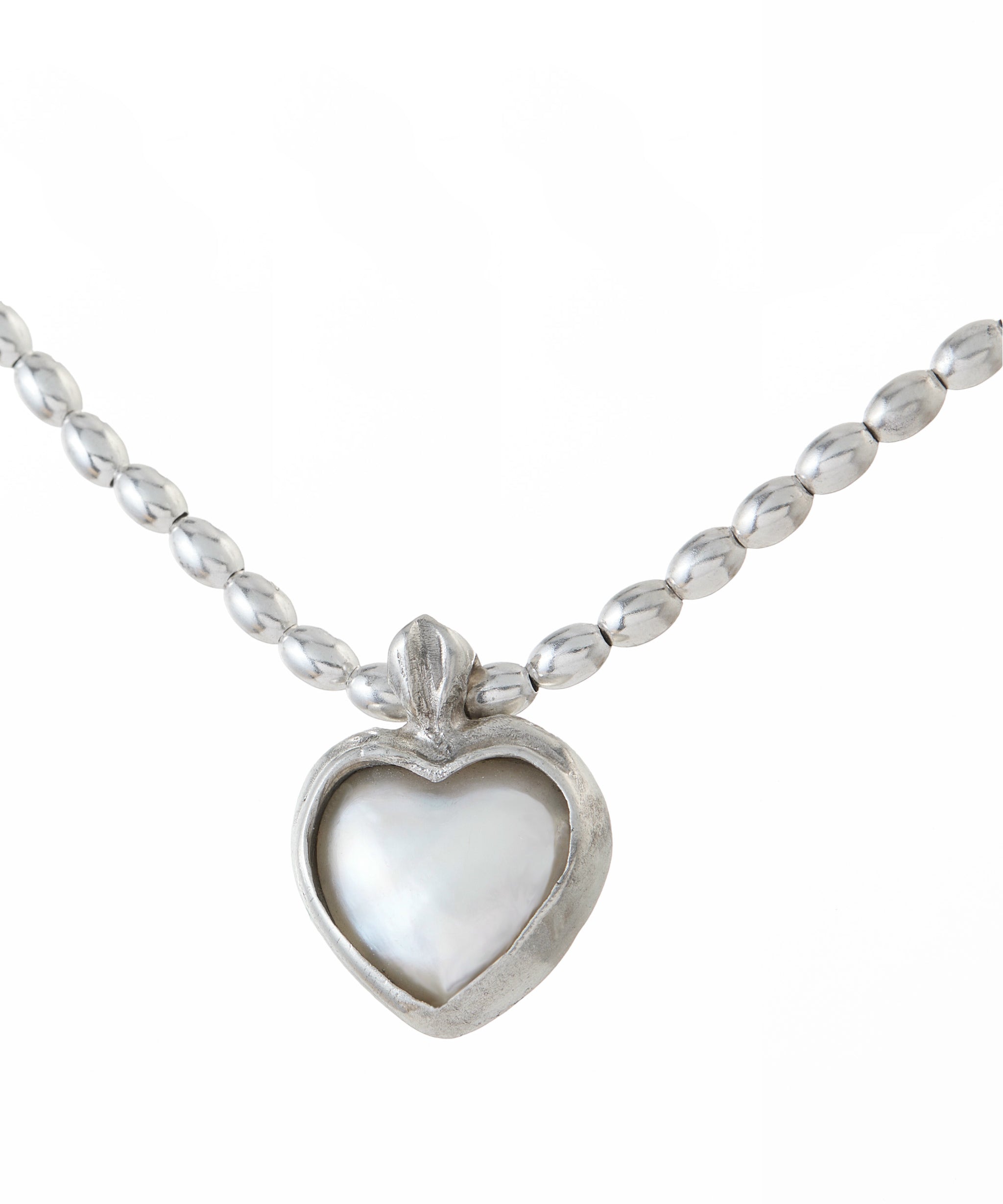 Pearled Heart Necklace - Studio183