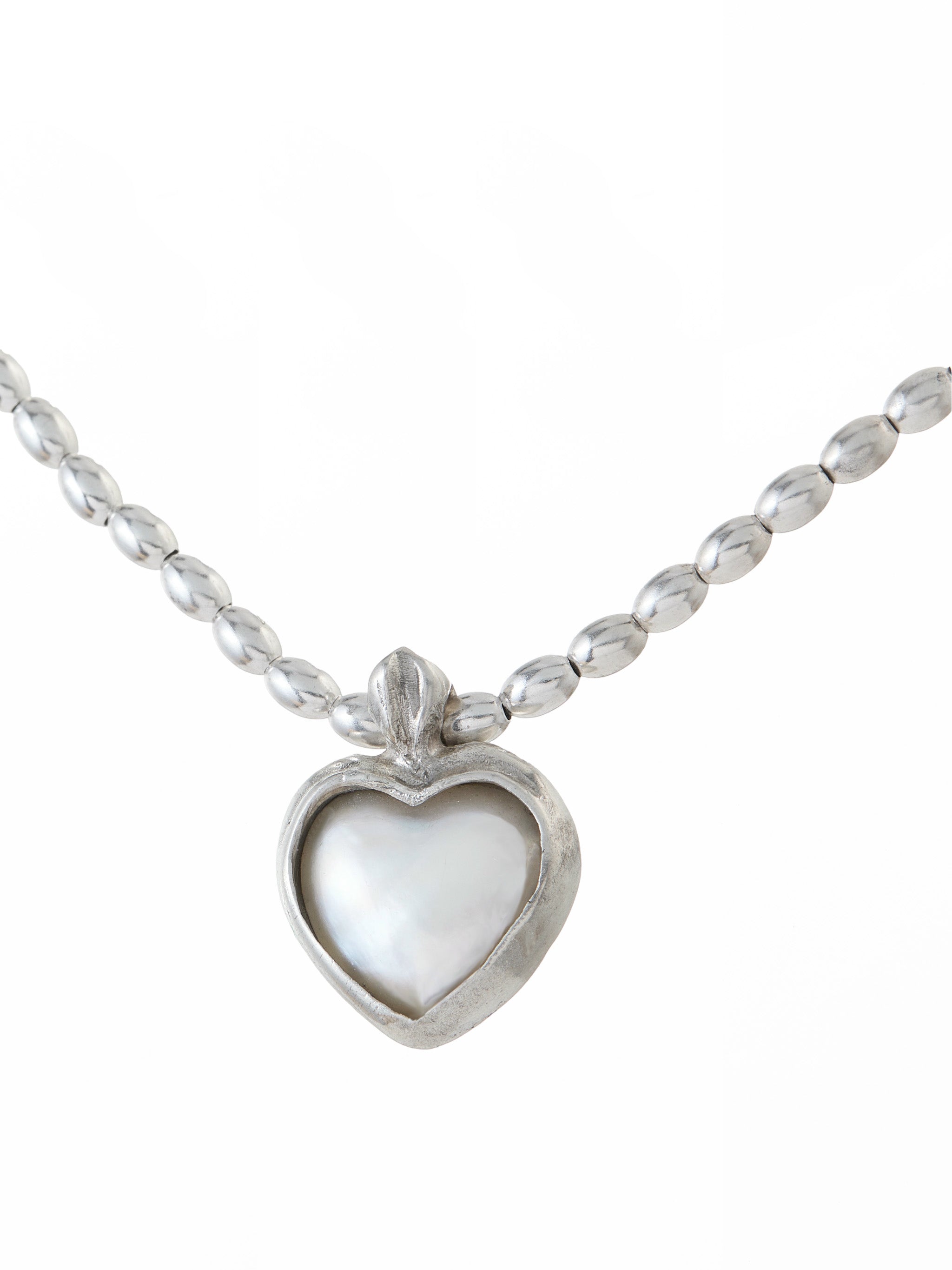 Pearled Heart Necklace - Studio183