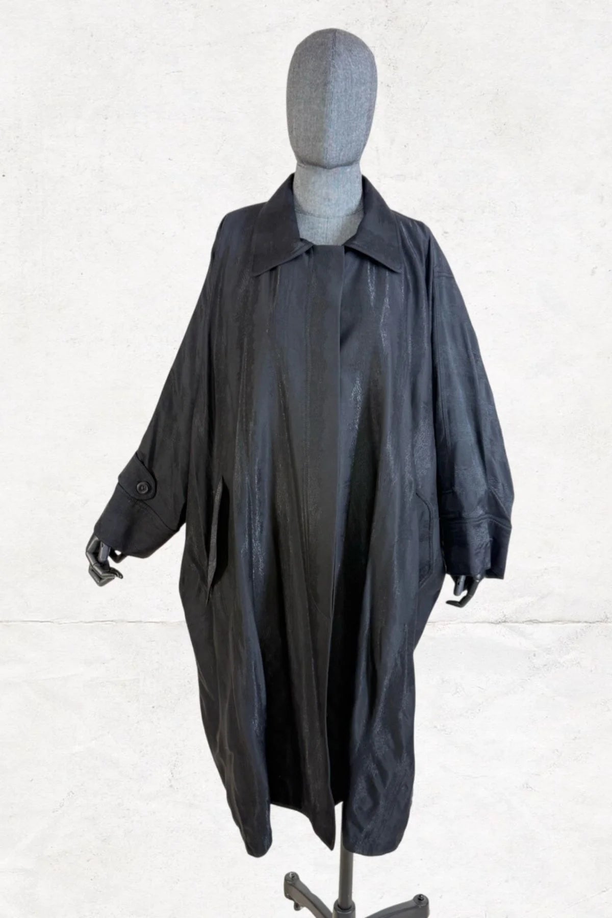 Semi-transparent Tulle and Lace Coated Jacket - Studio183