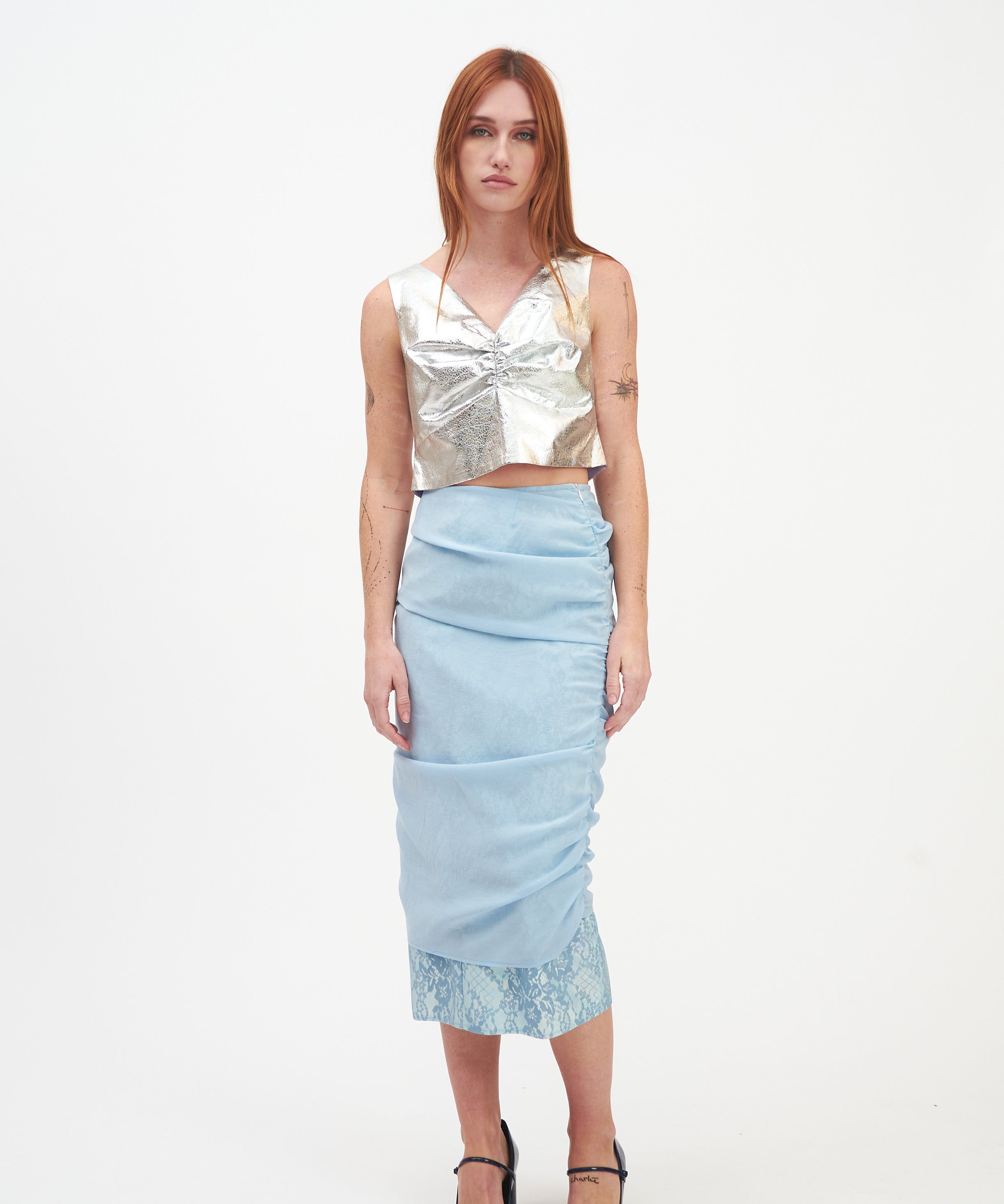 Sterling Silk Tank Top - Studio183