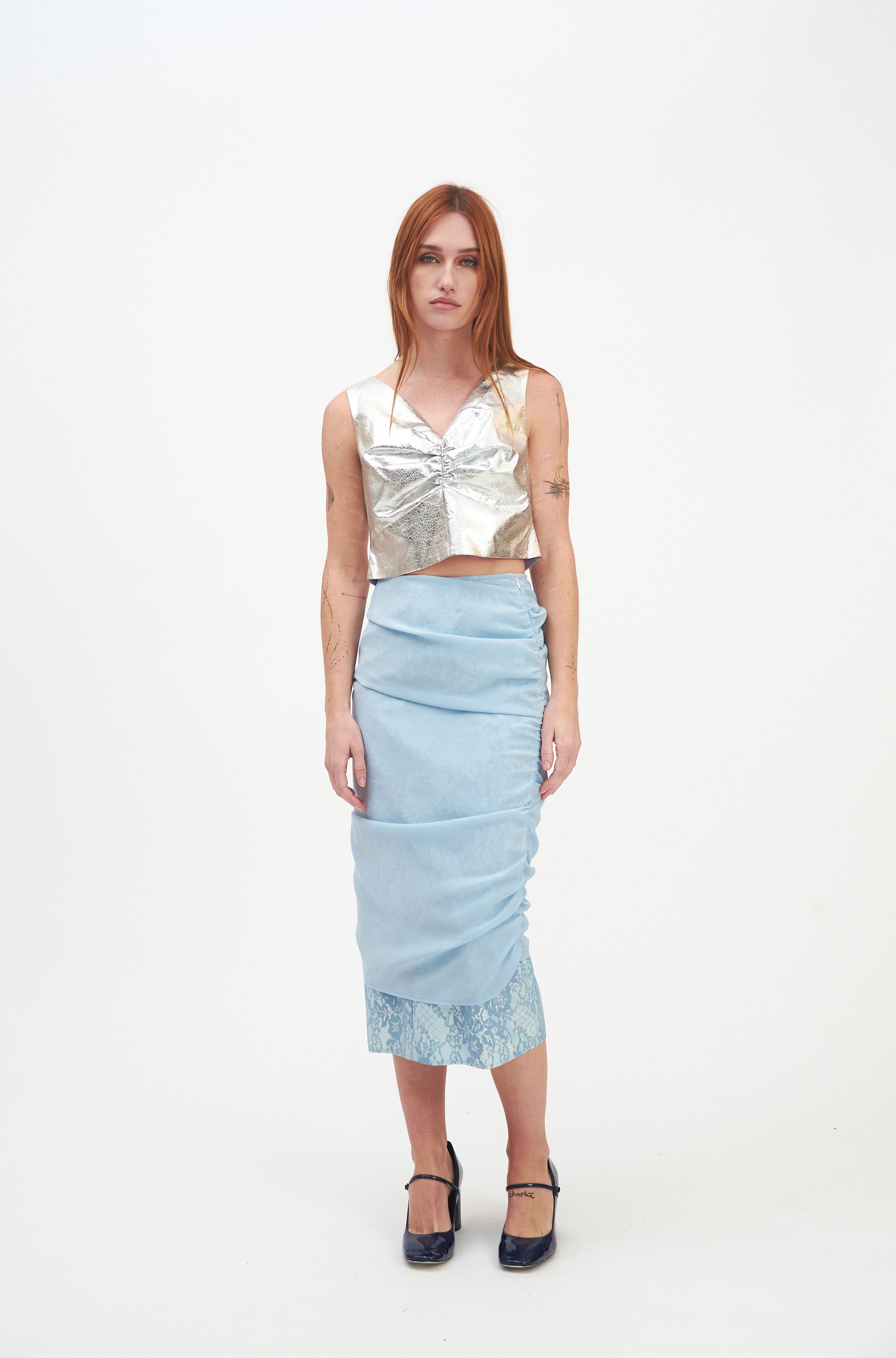 Sterling Silk Tank Top - Studio183