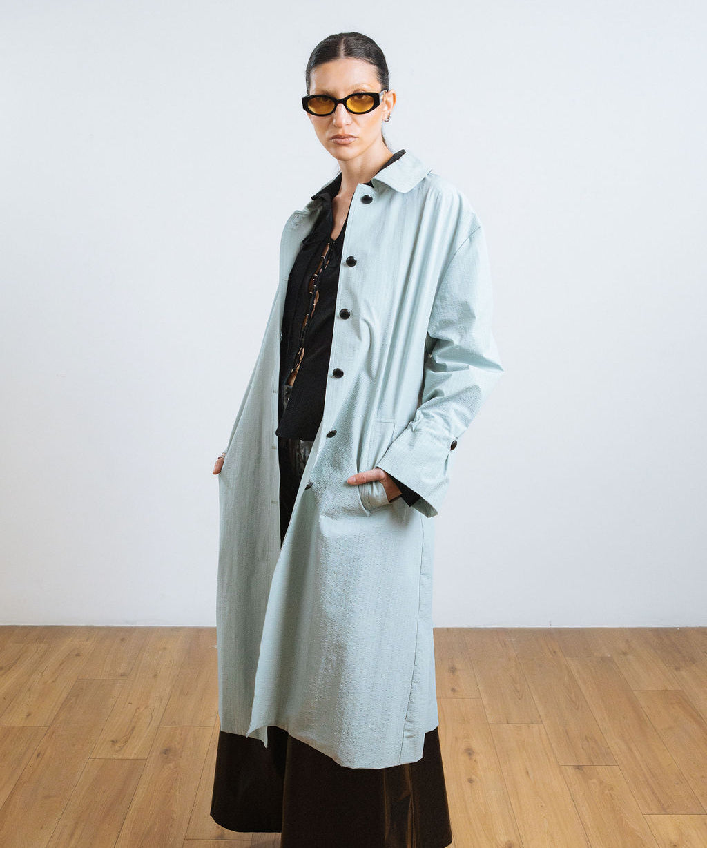 Blue Louise Breeze Coat - Studio183