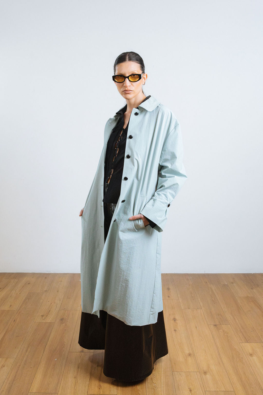 Blue Louise Breeze Coat - Studio183