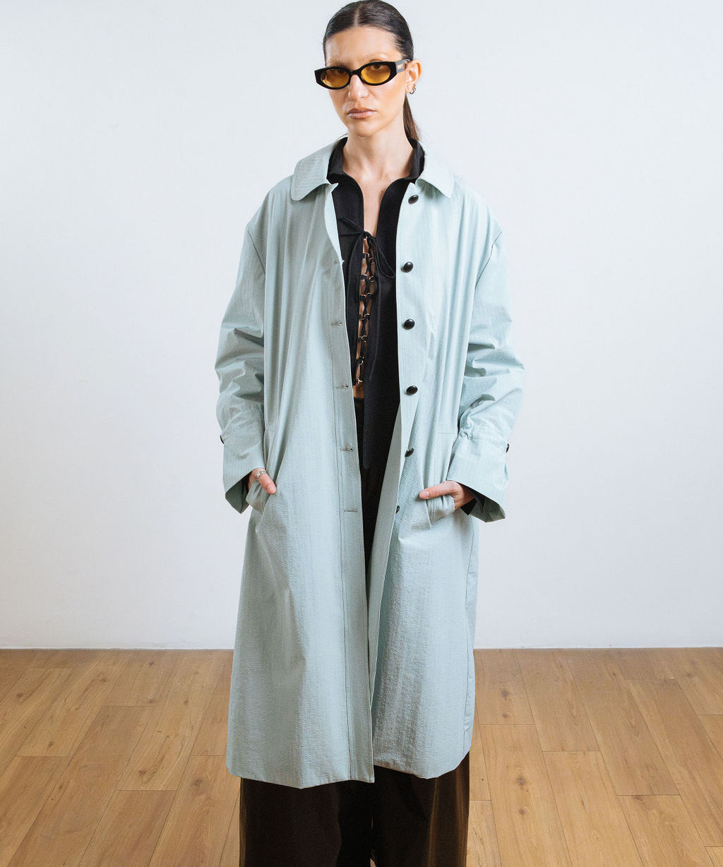 Blue Louise Breeze Coat - Studio183