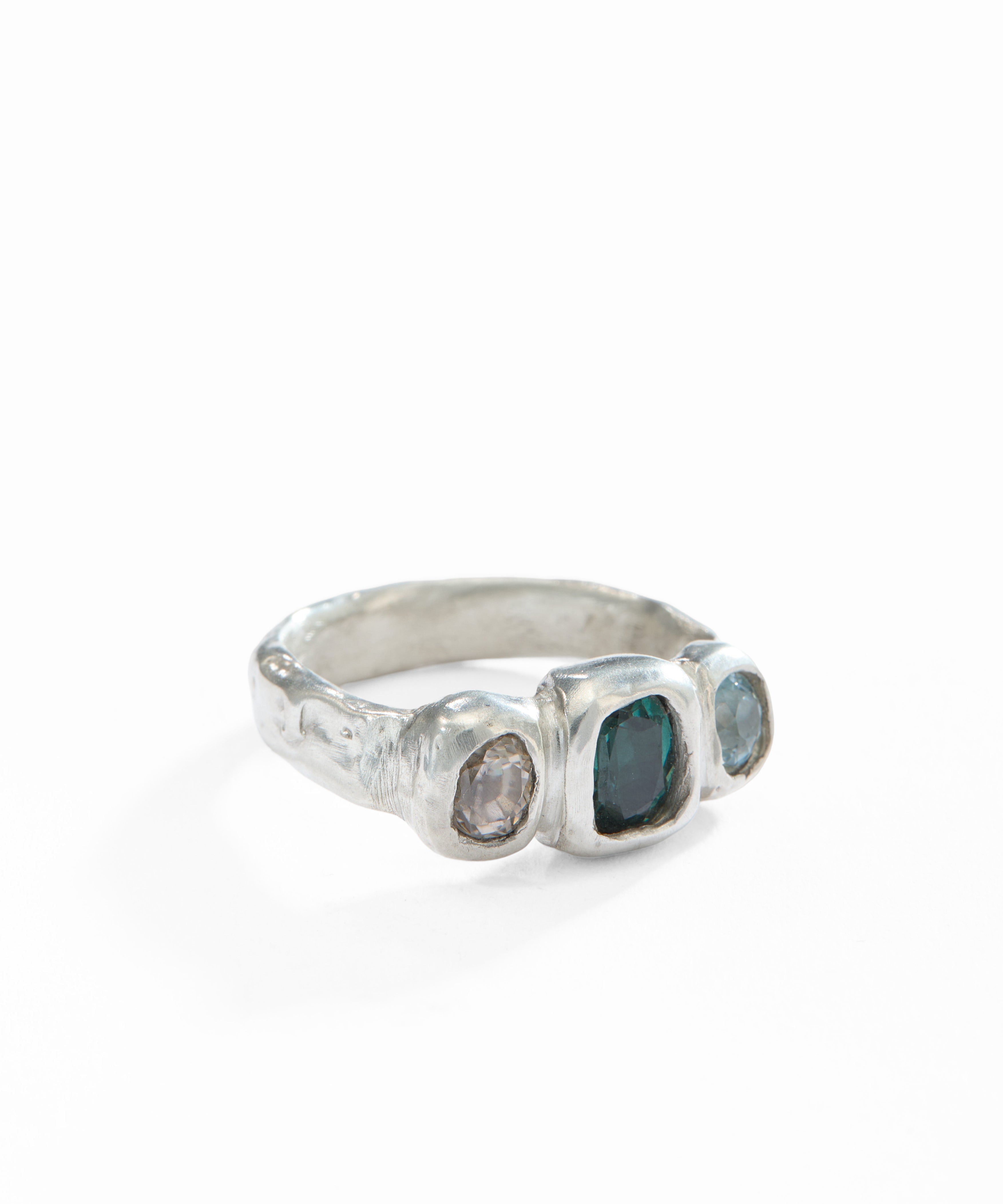 LAFEMMEUNCHAINED Rings - 3 Stone Ring - Studio183