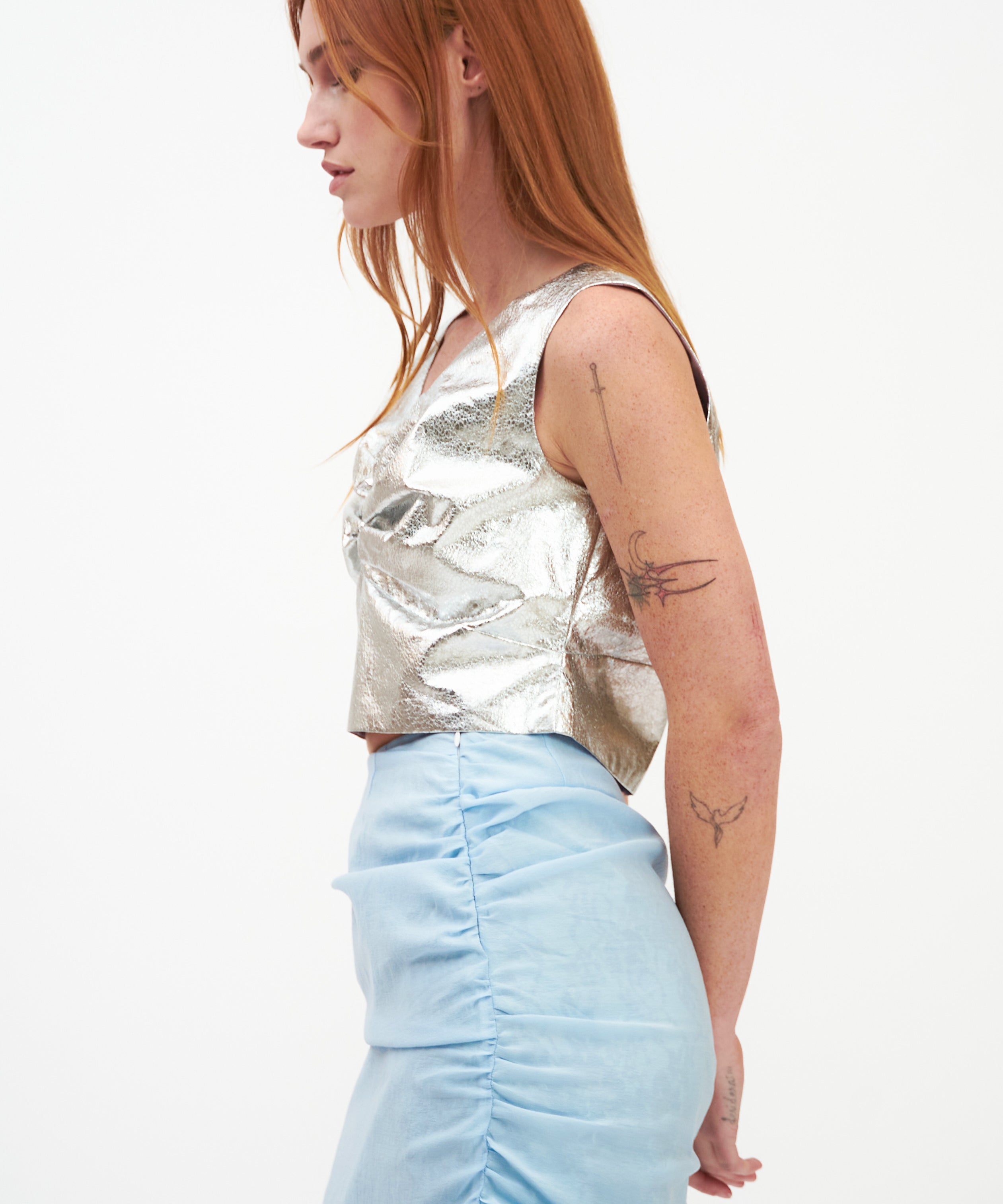 Sterling Silk Tank Top - Studio183