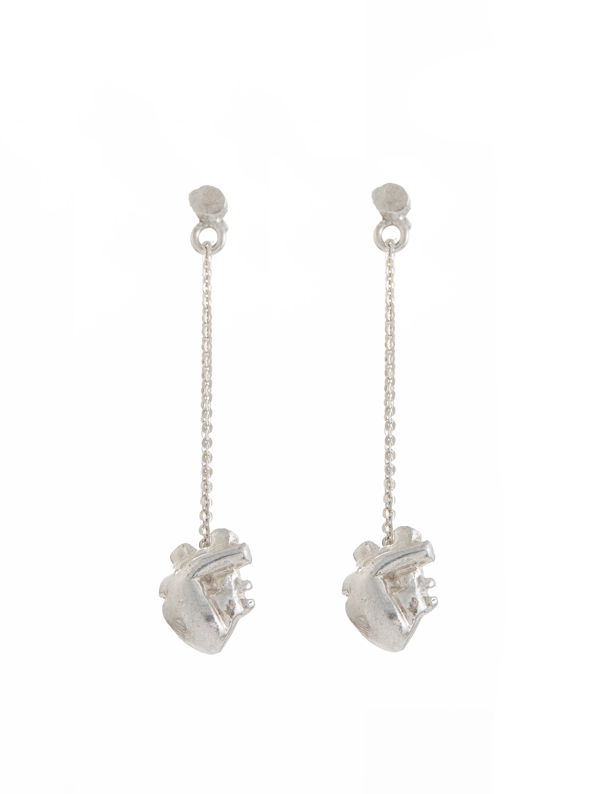 Chained Heart Earrings - Studio183