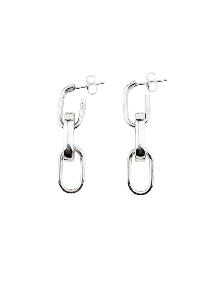 2in1 Bold Chain Earrings - Studio183