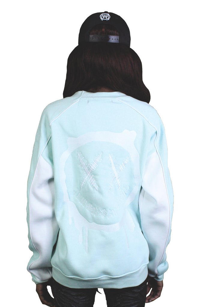 JEN DRIPPING JOKER SWEATER MINT